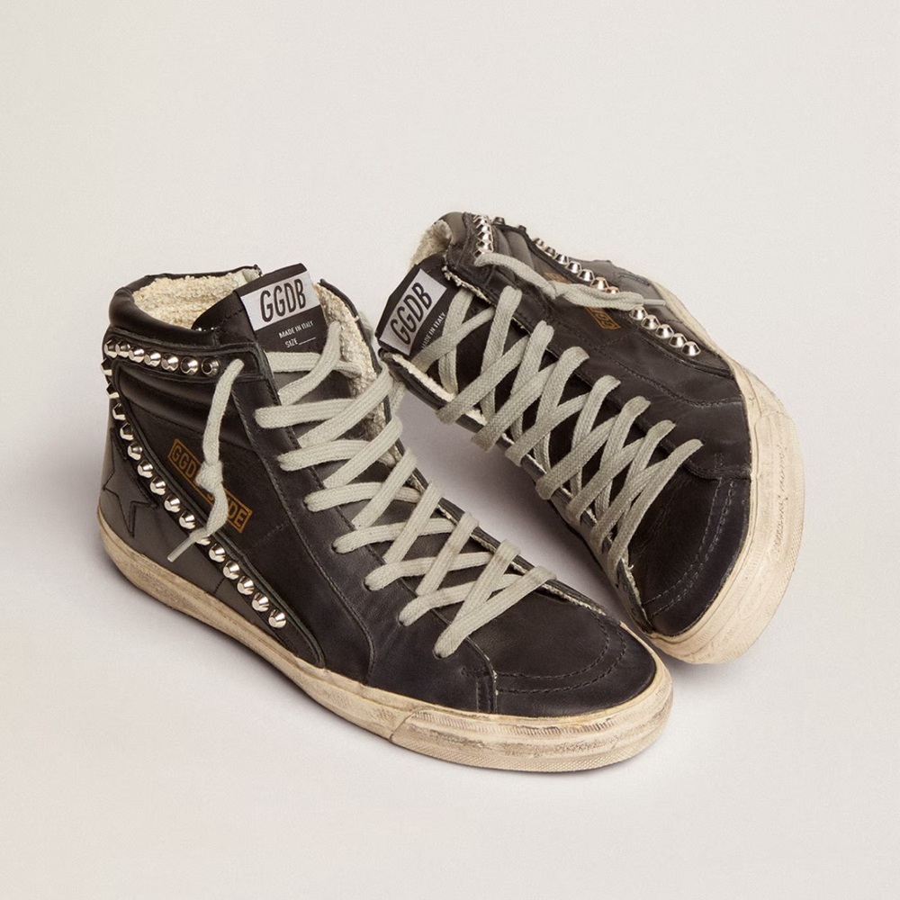 Golden Goose studded sneakers